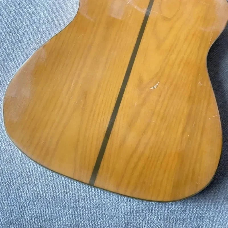 Ash Wood Guitar Body with Maple Top Fit Tele