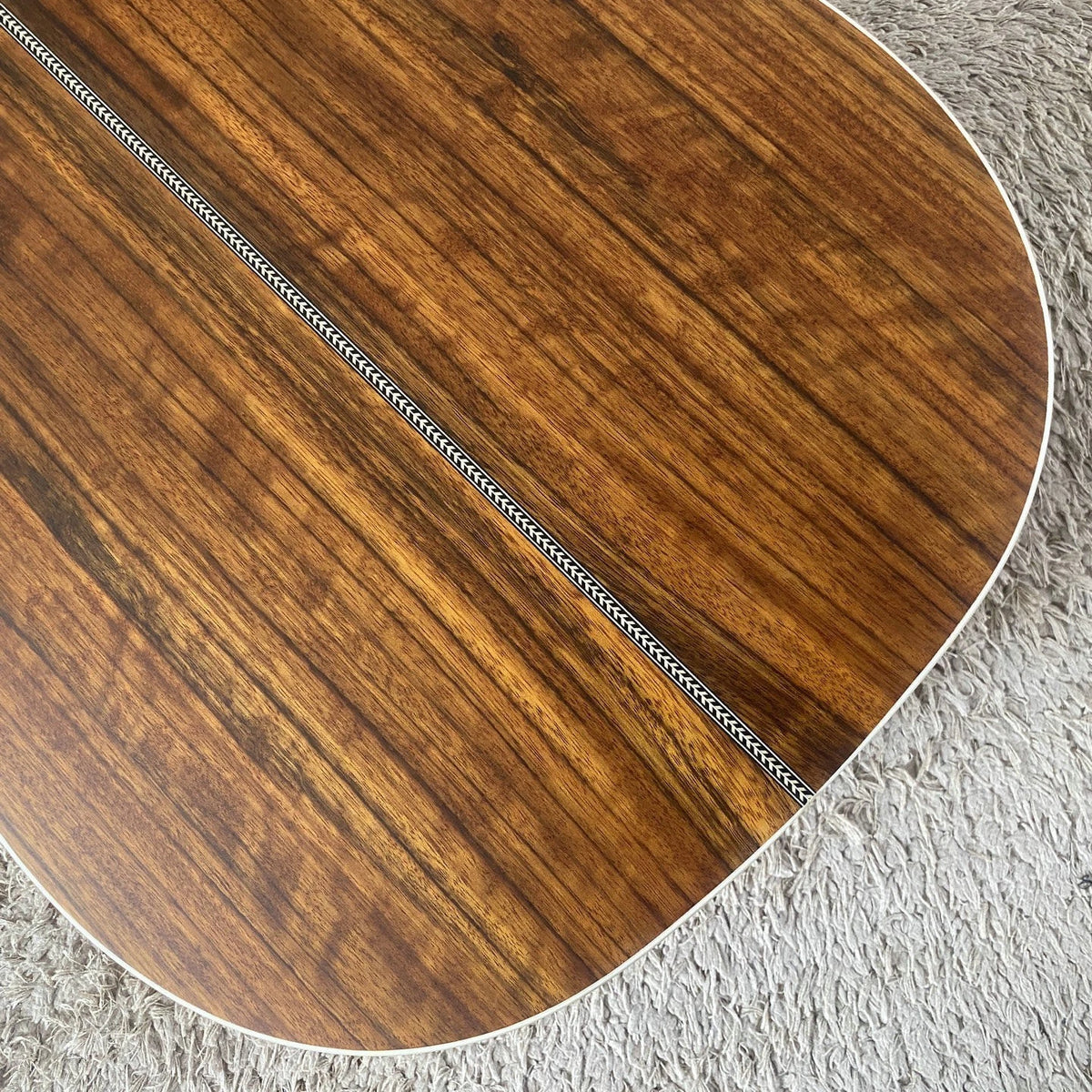 38-Inch Parlor Acoustic Guitar, Red Pine Top, Santos Rosewood Body