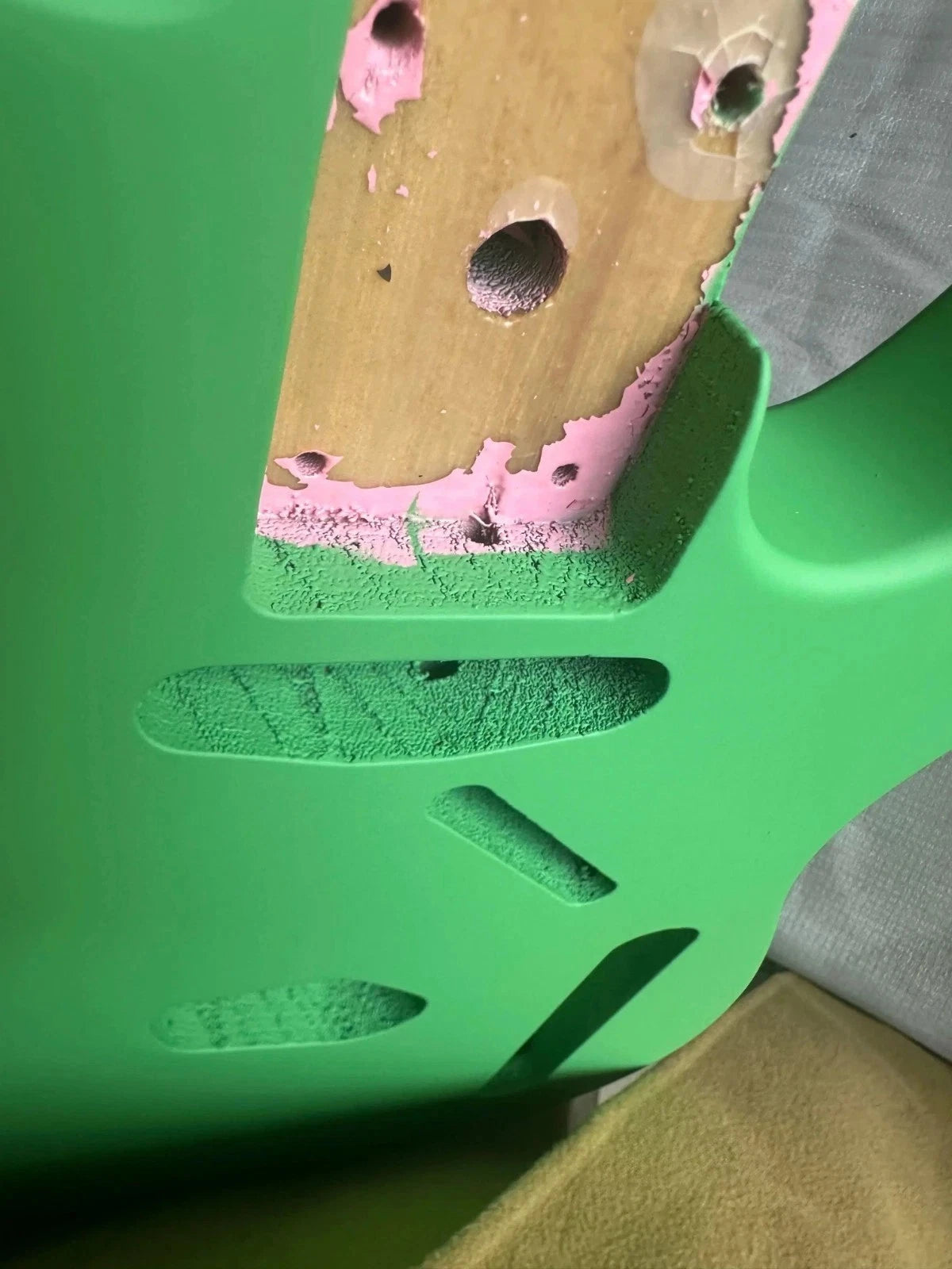 Light Green Guitar Paulownia Wood Body Fit TL Tele