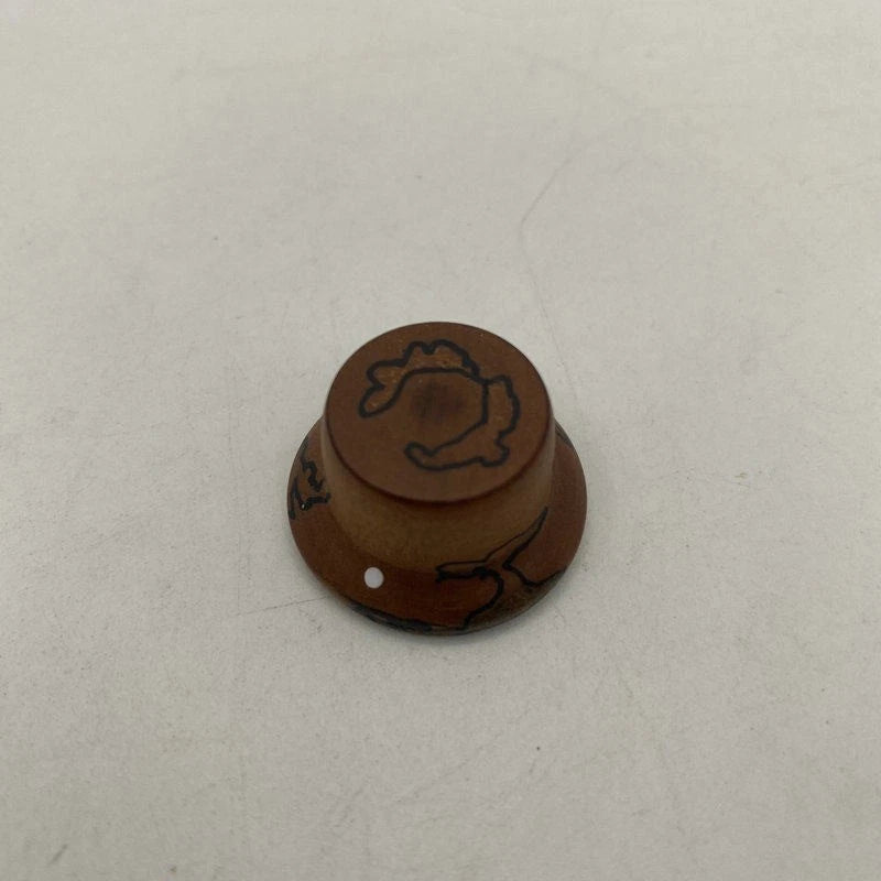 4pcs Burl Wood Guitar Control Knobs Set Fit Epiphone Les Paul LP SG