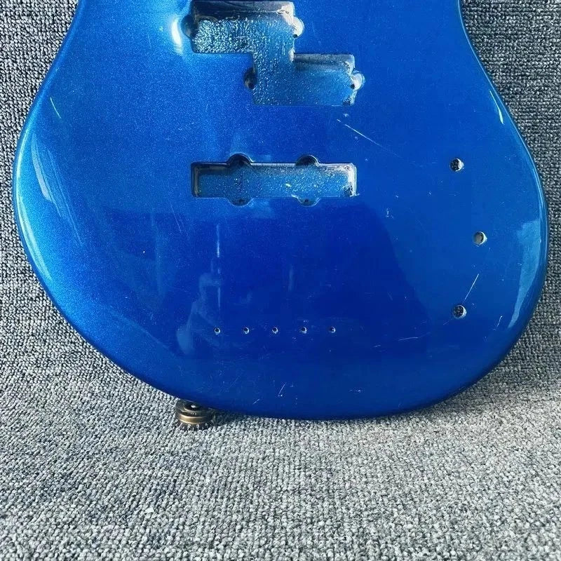 Blue Precision Jazz Bass Body for Right Hand Custom Build