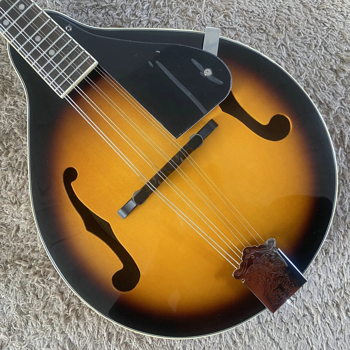 8 String Mandolin in Sunburst, Maple Neck, Rosewood Fingerboard