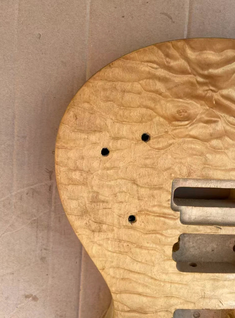 Quilted Maple Top HH Guitar Body Fit PRS DIY Project