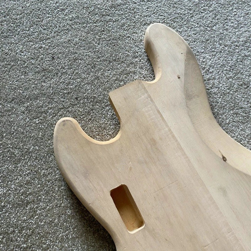 Unfinished 4 String Jazz Bass Basswood Body