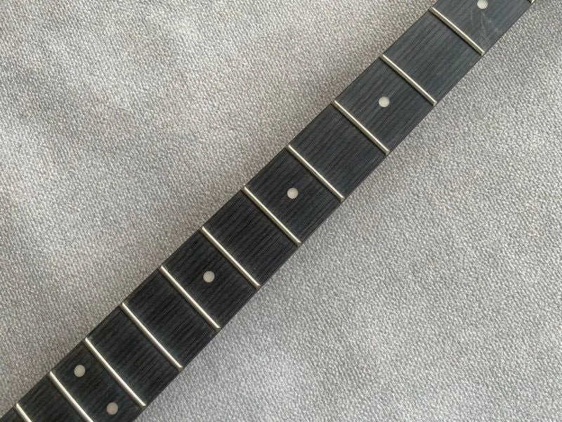 Unfinished 4 String Bass Mahogany Body with Maple Neck DIY Project