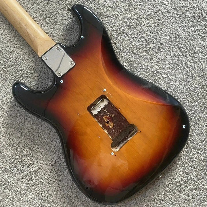 Sunburst Electric Guitar Project, Basswood Body, Maple Neck