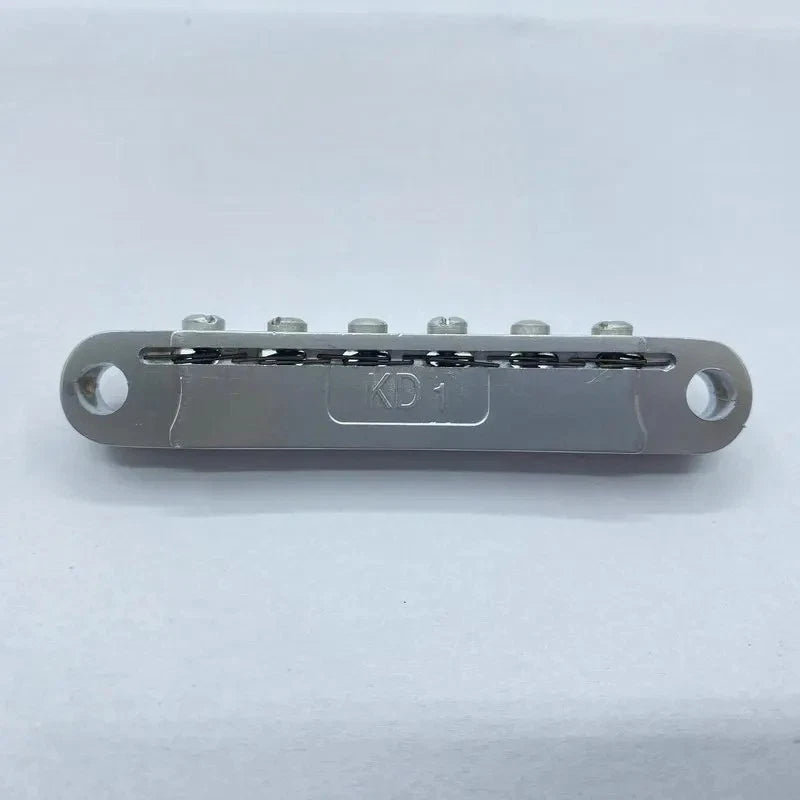 Satin Silver Guitar Tune O Matic Bridge Tailpiece For Epiphone,Ibane<wbr/>z,Gibson,ESP