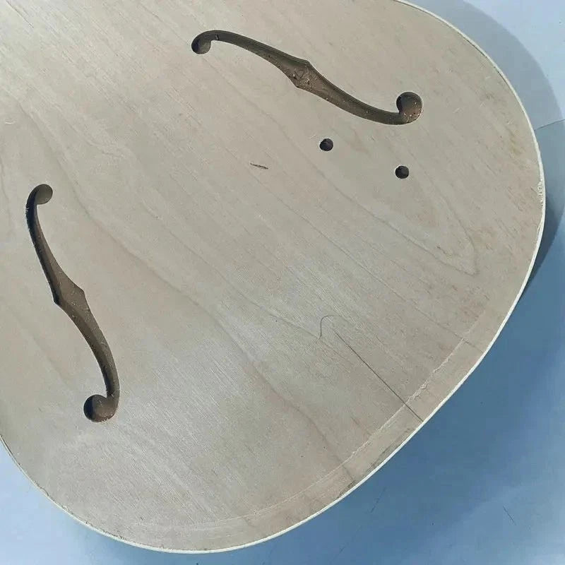 Custom Hollow Body Jazz Guitar Spruce Top Maple