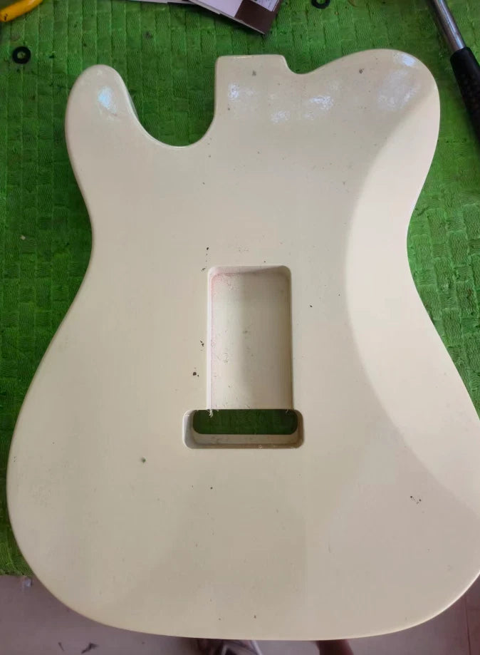 DIY Project White Guitar Body Fit Deluxe Tele