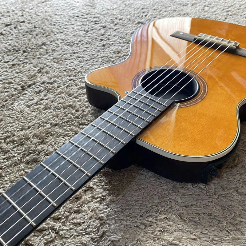 Epiphone 40 Inch Electric Classical Guitar, Spruce Top Body, Mahogany Neck