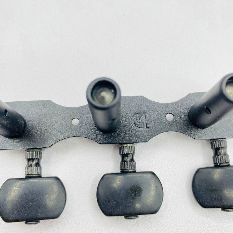 Classical Guitar Tuning Pegs 3R3L Machine Heads Keys in Black