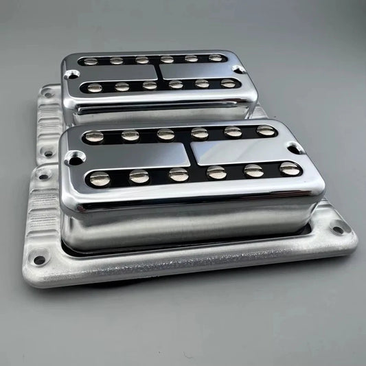 Chrome FilterTron Mountingless Guitar Pickups Set
