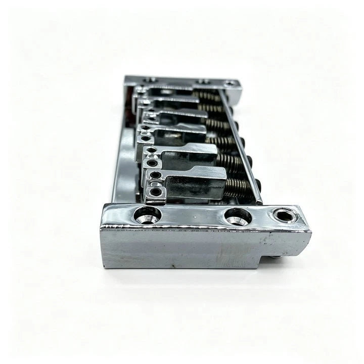 Custom Fixed Hardtail Guitar Bridge with Adjustable Saddles