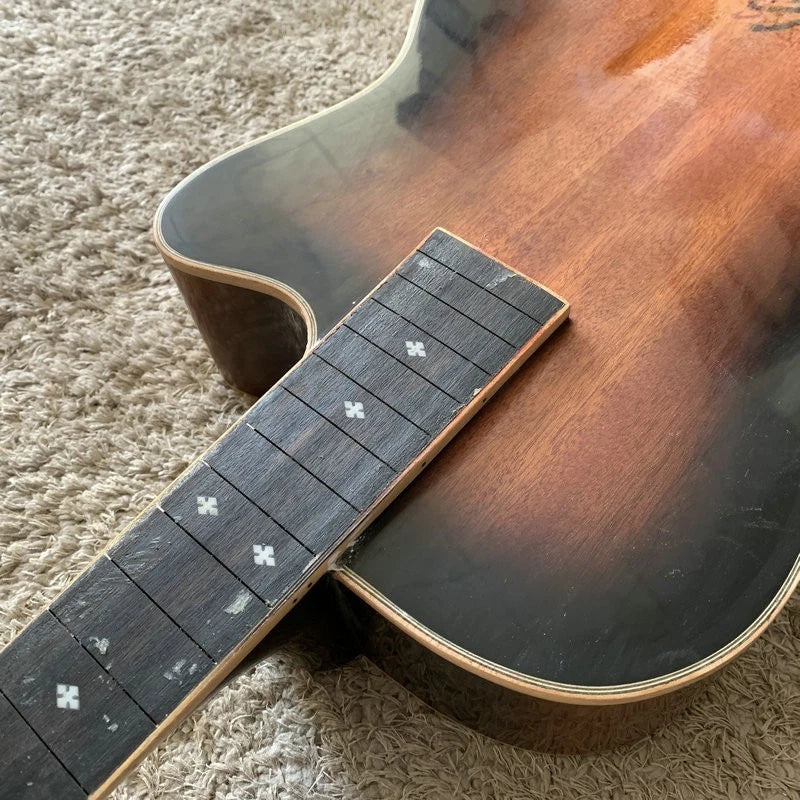 DIY Project Resonator Guitar Project in Sunburst