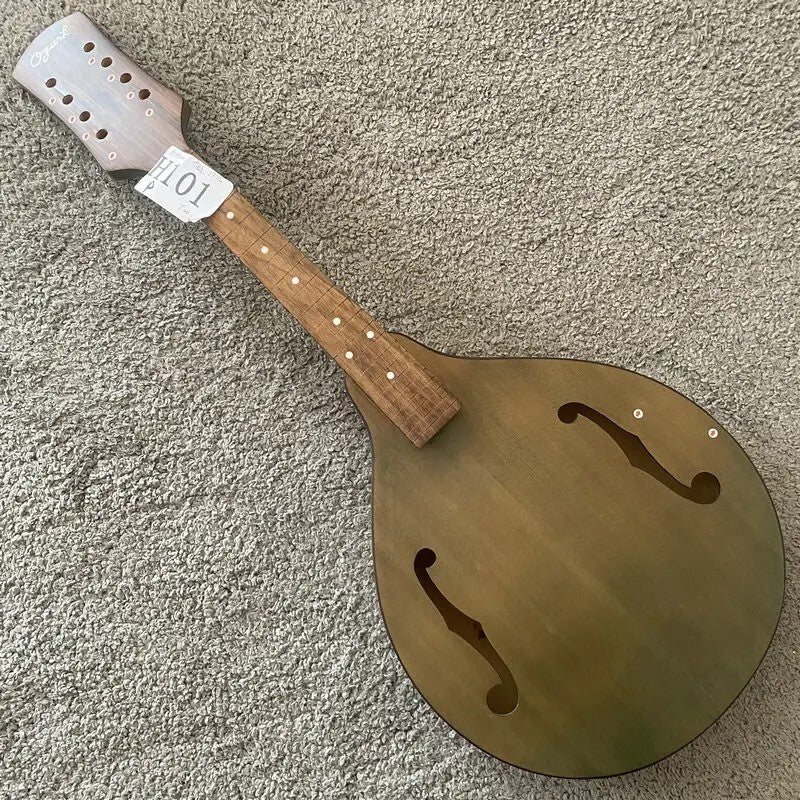 DIY Project Mandolin 8 String Guitar, Spruce Maple Top, Mahogany Neck