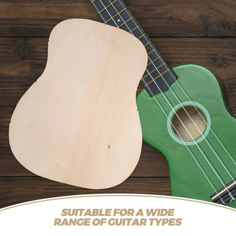 2 Piece Acoustic Guitar Spruce Plywood Body Top Plate