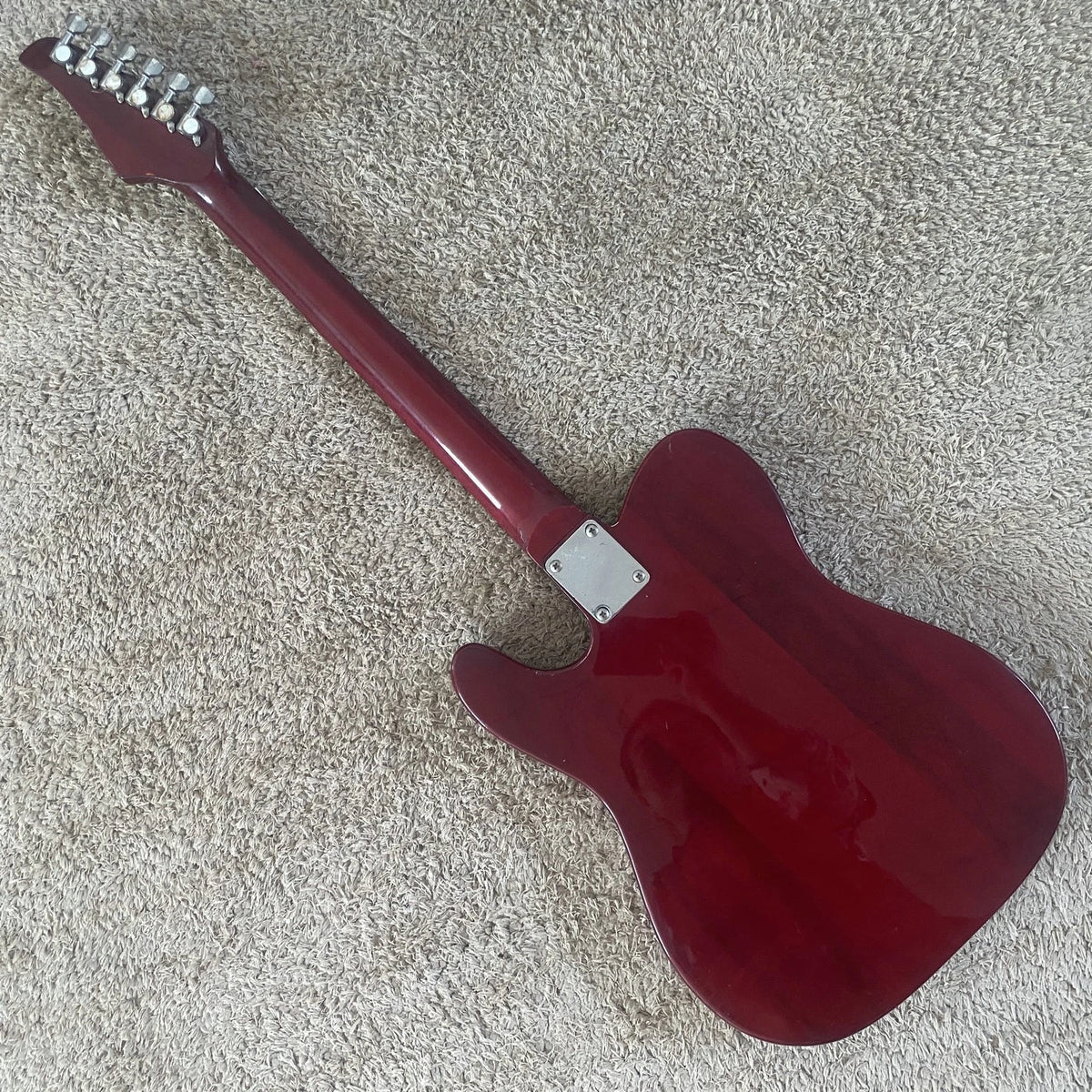 Electric Guitar Semi Finished Basswood Body, Rosewood Fingerboard