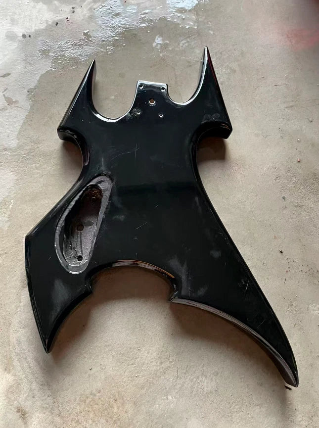 Black DIY Glossy Finish Guitar HH Body Fit Beast Project