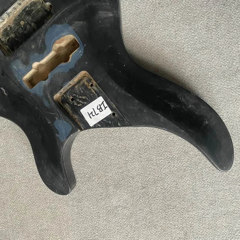 Black 4 String Electric Bass Body