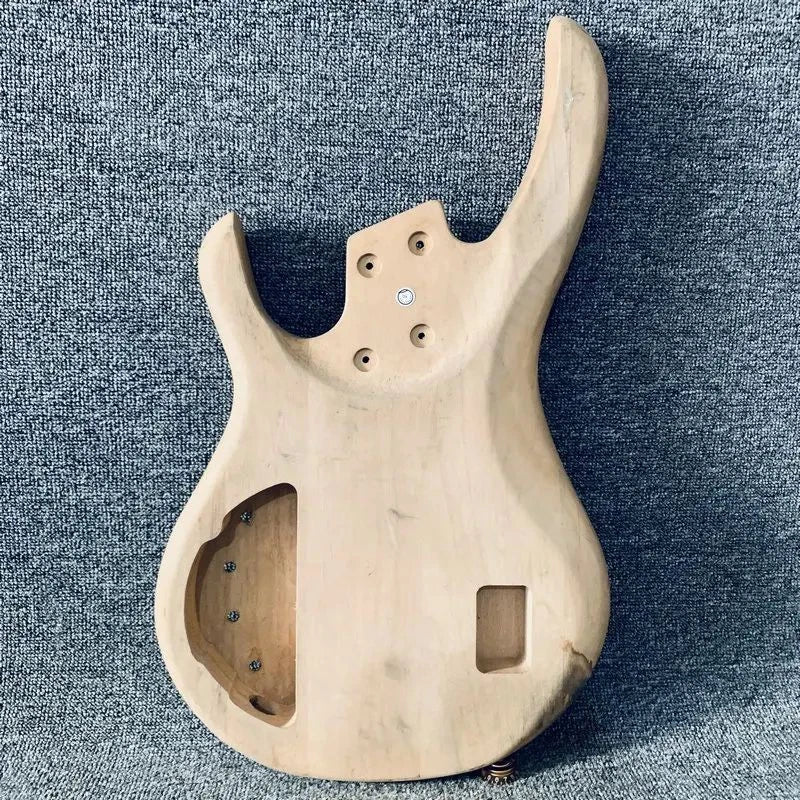 Black 4 String Bass Body DIY Project