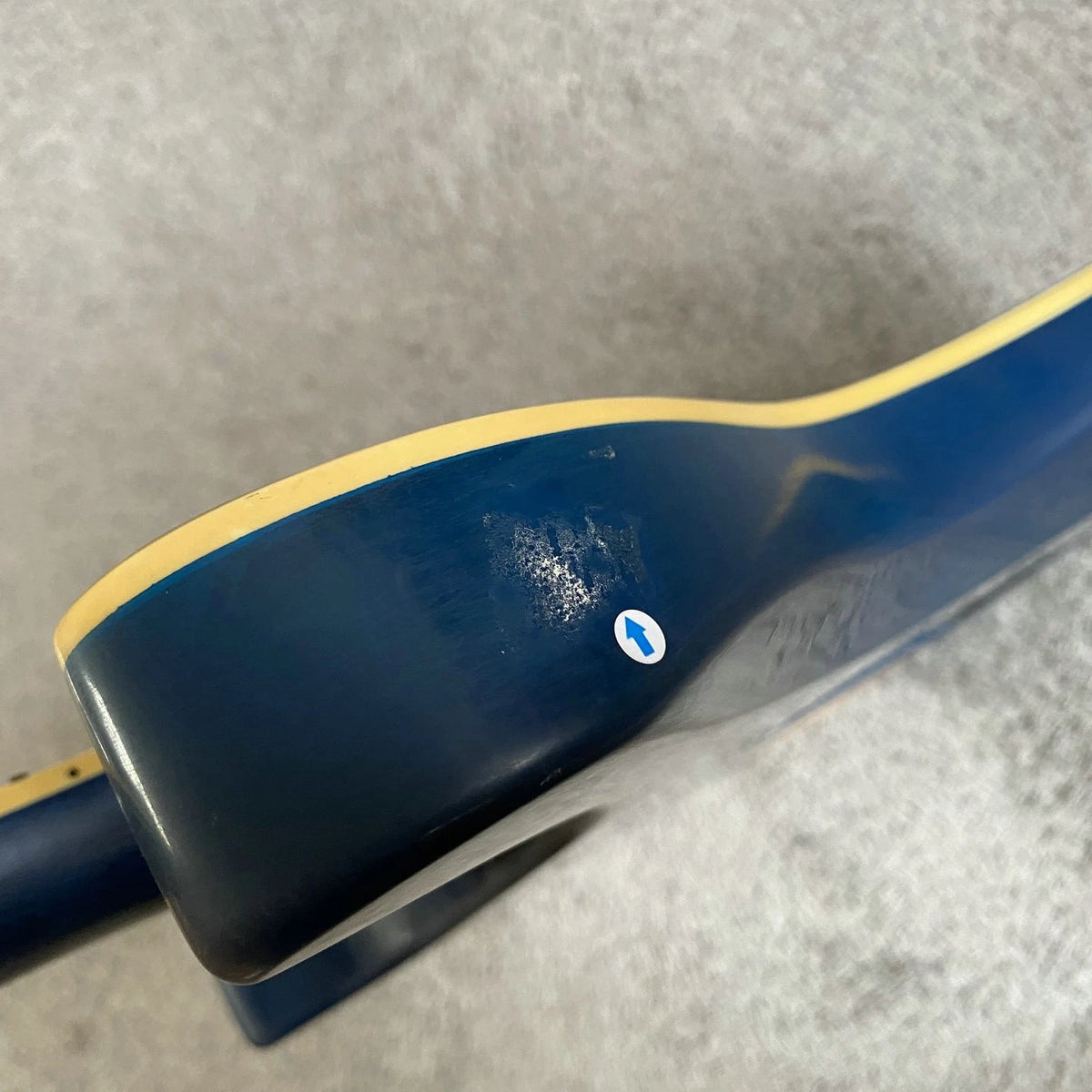 Dark Blue Guitar Project, Rosewood Fingerboard, Basswood Body