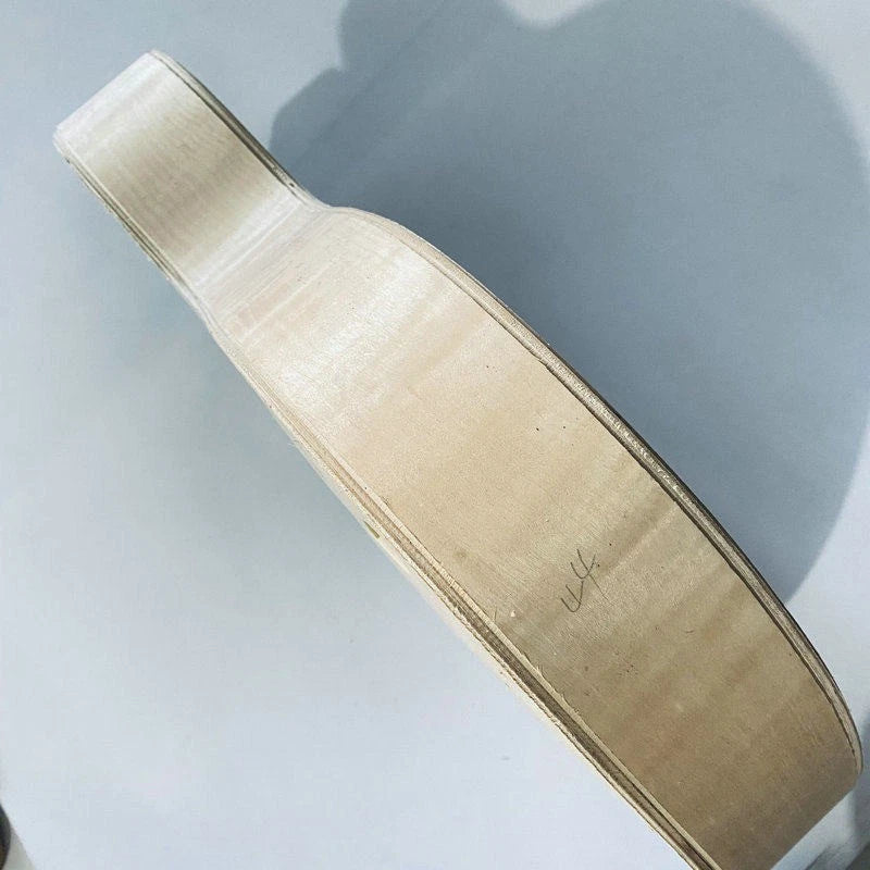Single Cut Hollow Jazz Guitar Unfinished Body DIY Project