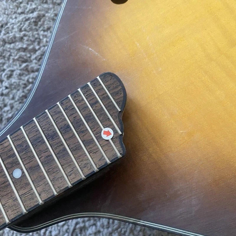 Honey Burst 8 String Mandolin Project, Spruce Top, Mahogany Body, Rosewood