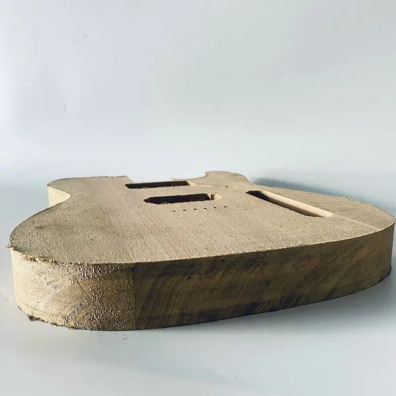 1 Set Unfinished Basswood Guitar HH Body with Maple Neck
