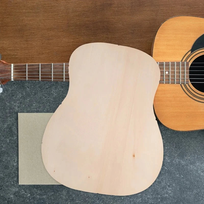 2 Piece Acoustic Guitar Spruce Plywood Body Top Plate