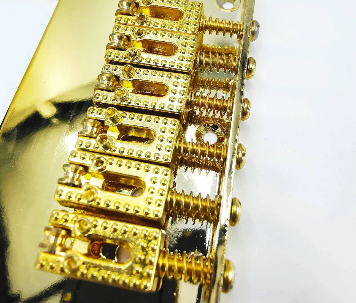 Gold Roller Saddles Guitar Humbucker Tele Bridge Fit Telecaster TL