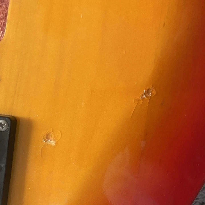 TNC Dual Humbucker Electric Guitar in Sunburst, 24 Frets, Rosewood Fingerboard