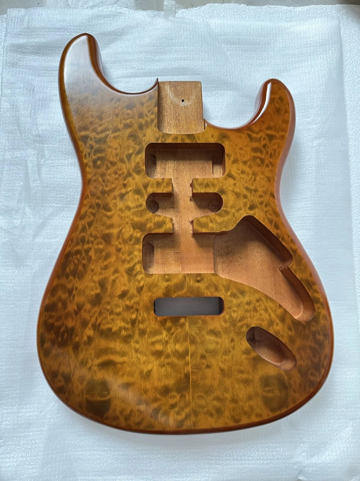 Waterwave Guitar Body, Mahogany, Matte Nitro Fit ST