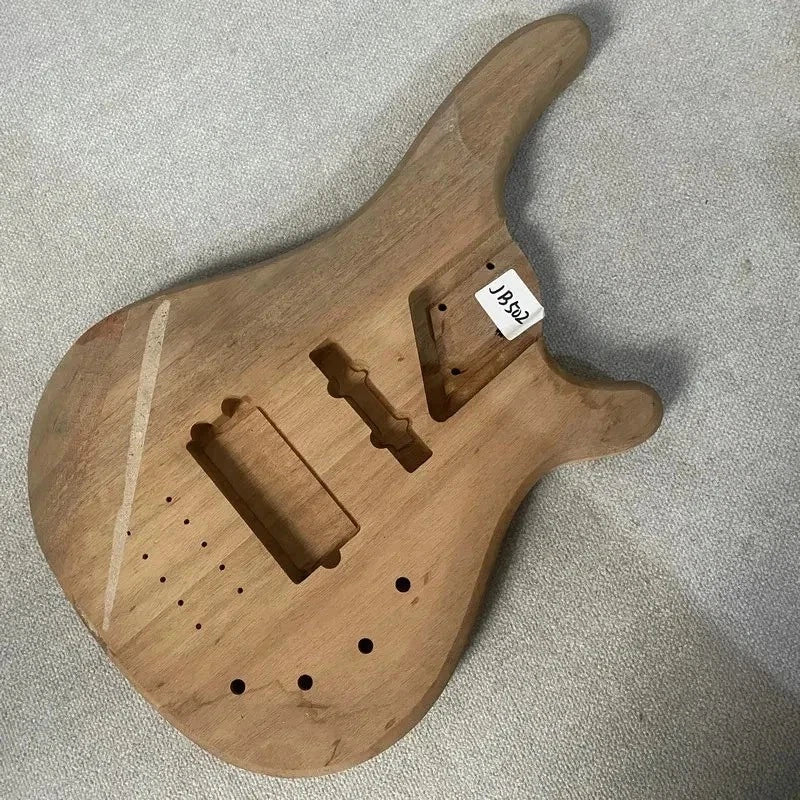 Unfinished Okoume Wood 5 String Bass Body