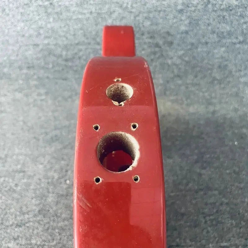 Red Single Humbucker Guitar Body DIY Project