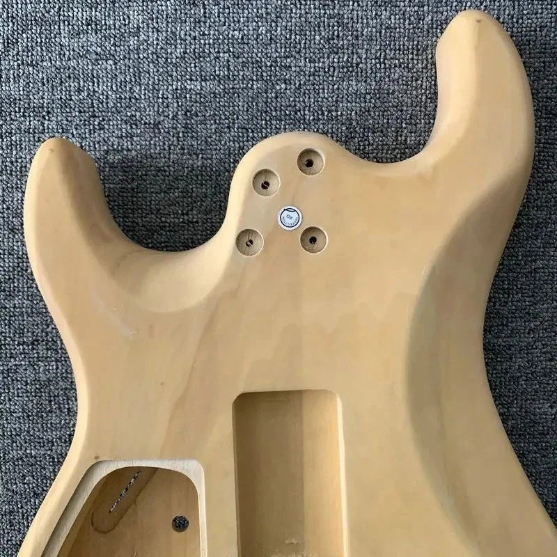 Unfinished HSH Guitar Body with 2 Point Tremolo