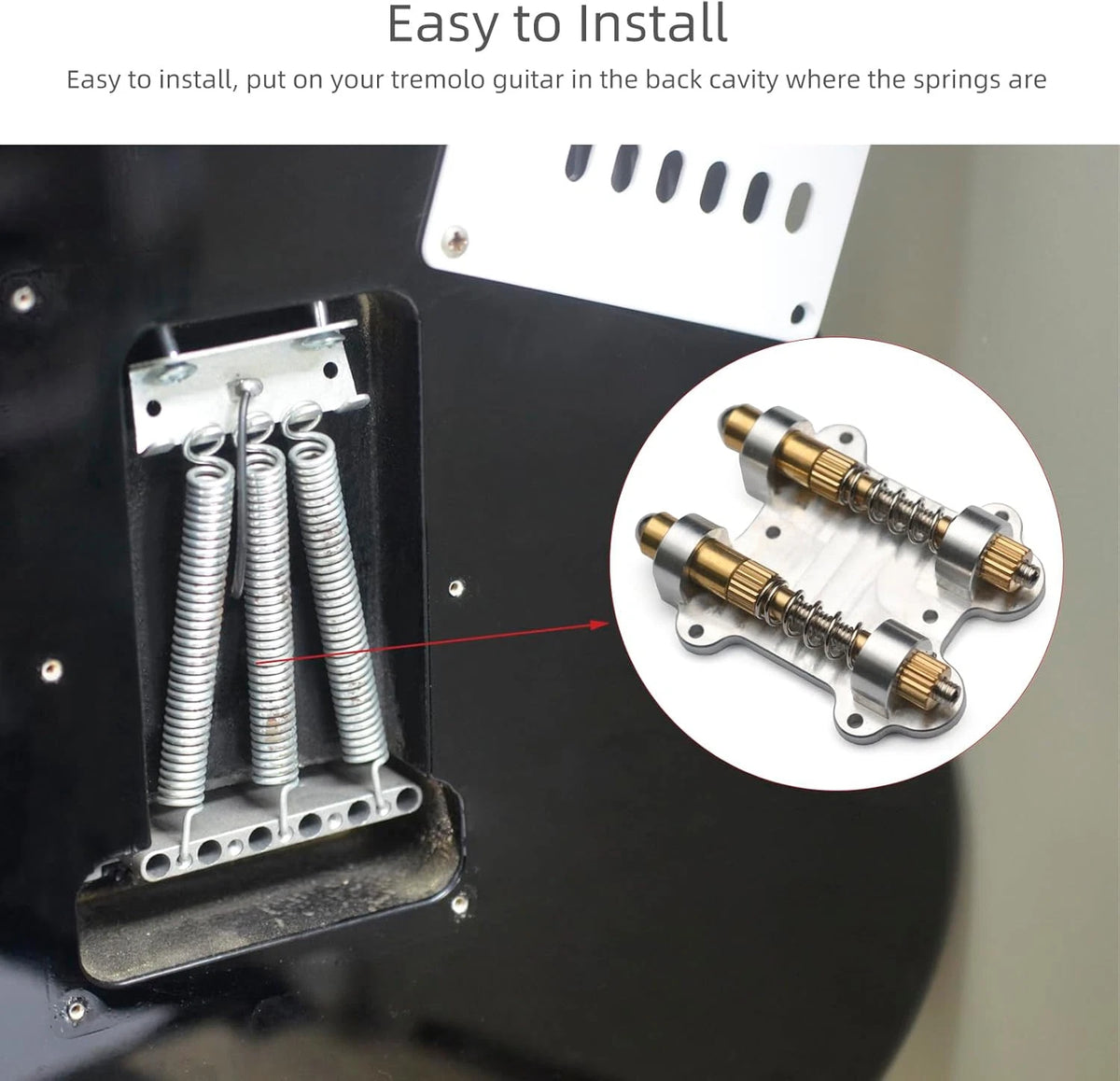 Brass Guitar Bridge Tremolo Stabilizer Setter Fit Fender,Wilkins<wbr/>on,Floyd Rose