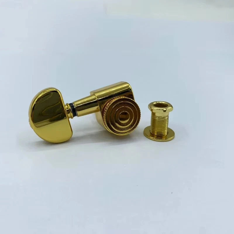 L3R3 Electric Guitar Locking Tuning Pegs Machine Heads Set, Gold