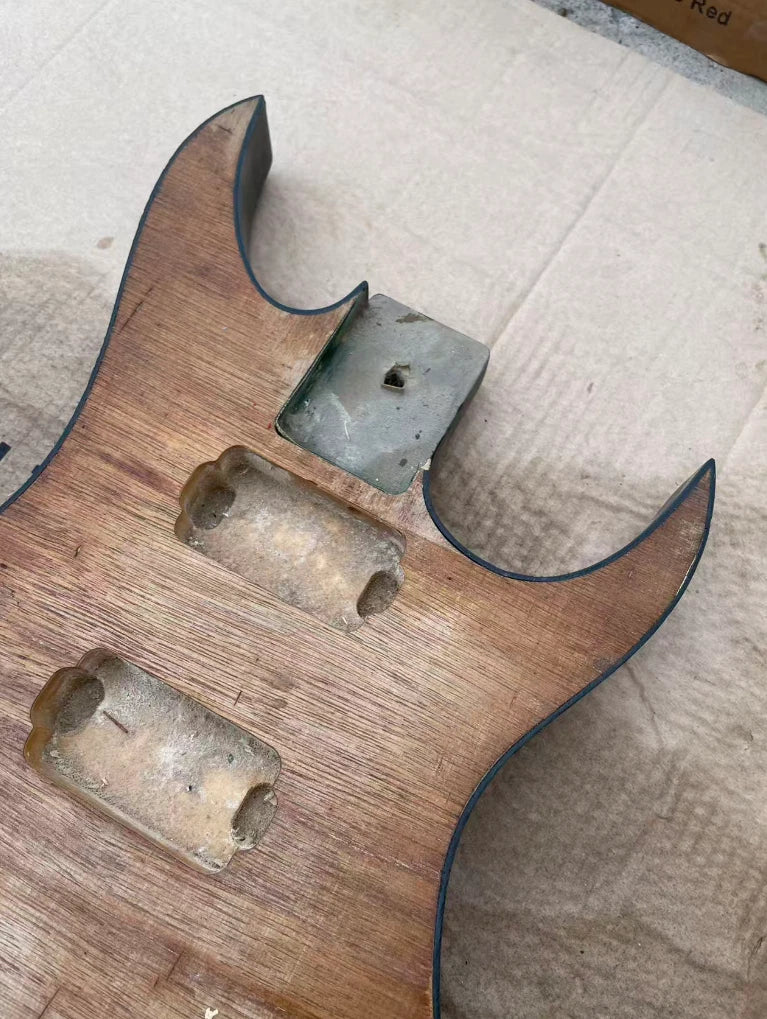 HH DIY Project Guitar Body with String Through Bridge Fit BICH Guitars