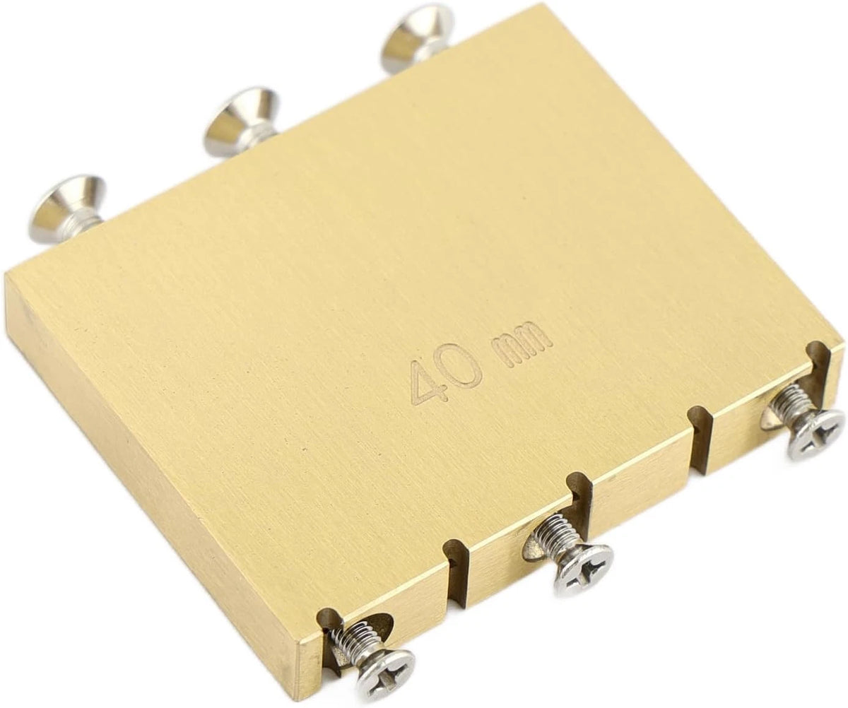 Brass 40MM Guitar Bridge Tremolo System Fit Gotoh GE1996T Floyd Rose Bridge