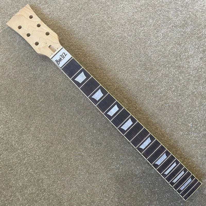 Maple Wood Guitar Neck, Rosewood 22 Frets Fingerboard