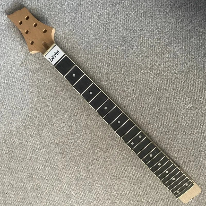 Maple Wood Guitar Neck, 24 Frets Rosewood Fretboard DIY Project