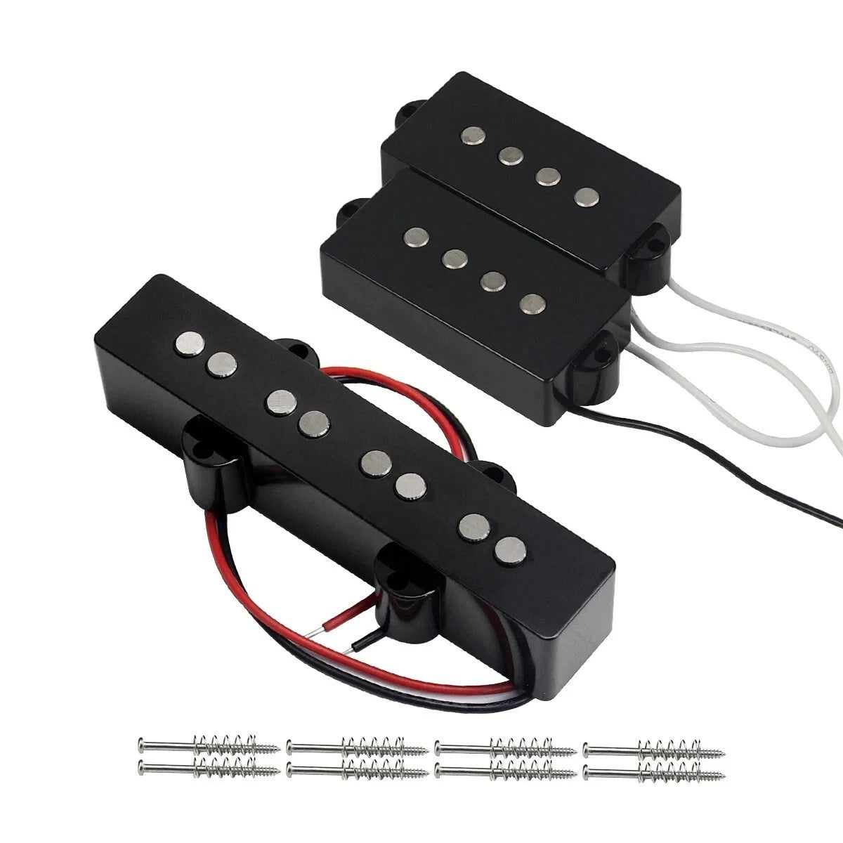 4 String Electric Bass Alnico 5 Pickups Set Fit Precision P Bass