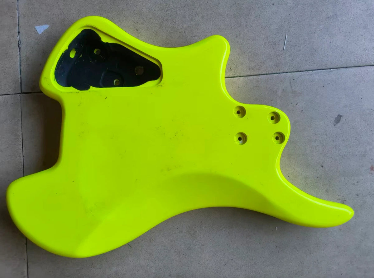 Yellow HH DIY Headless Guitar Body