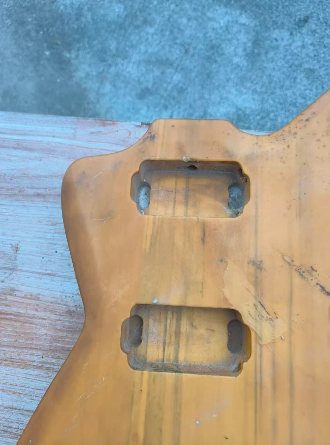 Custom Shaped HH Electric Guitar DIY Project Body