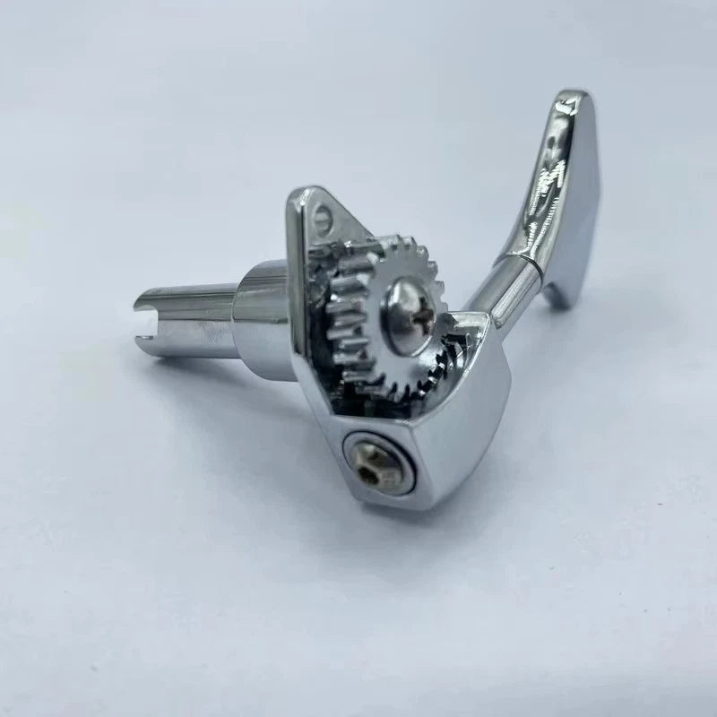 R2L2 Chrome Bass Guitar Machine Heads Tuning Pegs Keys