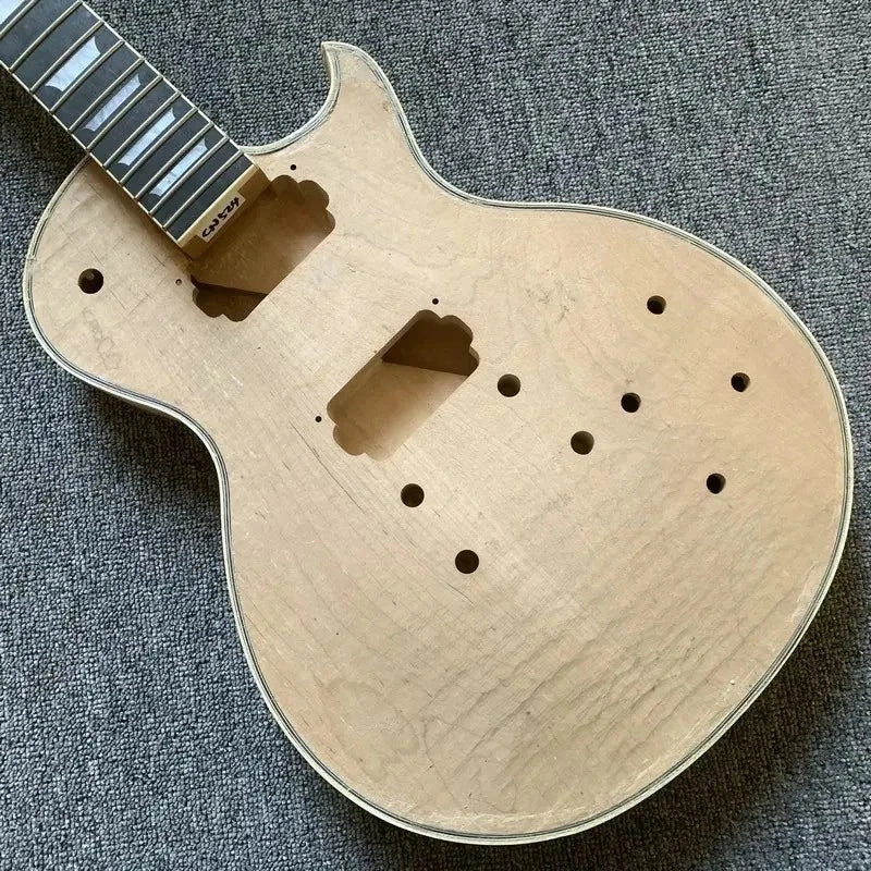 Tiger Maple Top Guitar Basswood Body with Maple Neck