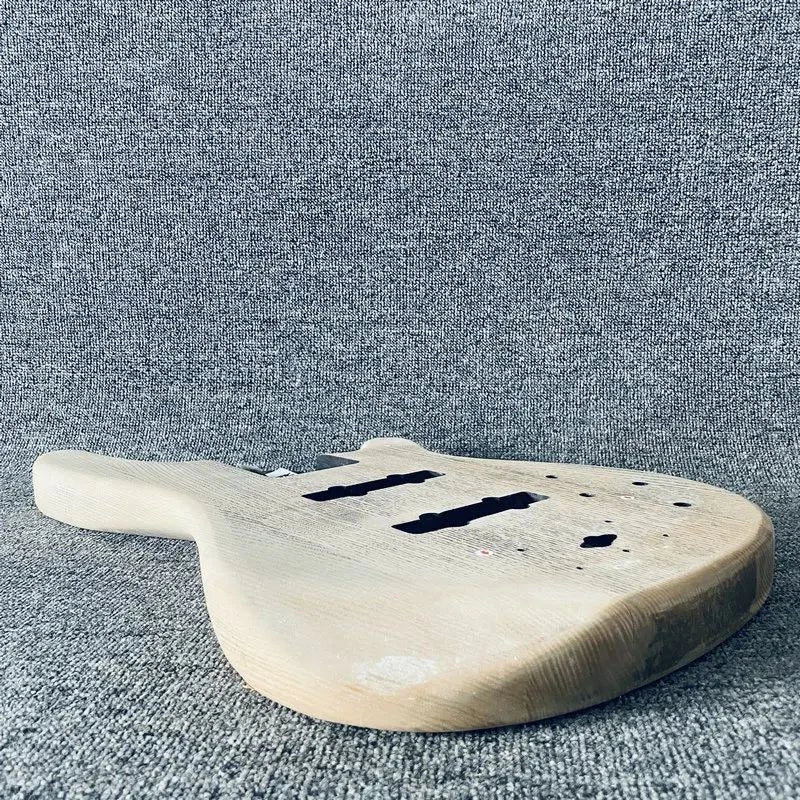 5/6 String Bass Body Ash Wood
