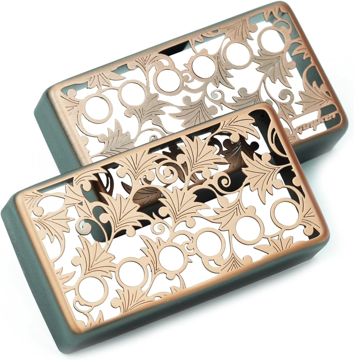 2pcs Bronze Guitar Humbucker Pickup Covers 50/52MM Fit Les Paul LP SG ES