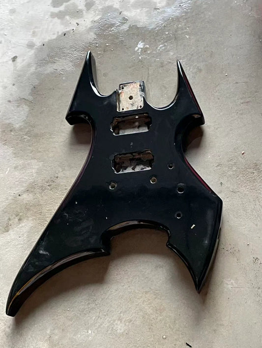 Black DIY Glossy Finish Guitar HH Body Fit Beast Project