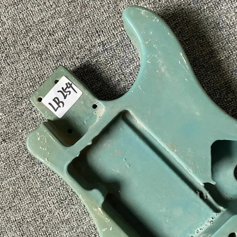 Basswood Green Travel Electric Guitar Body